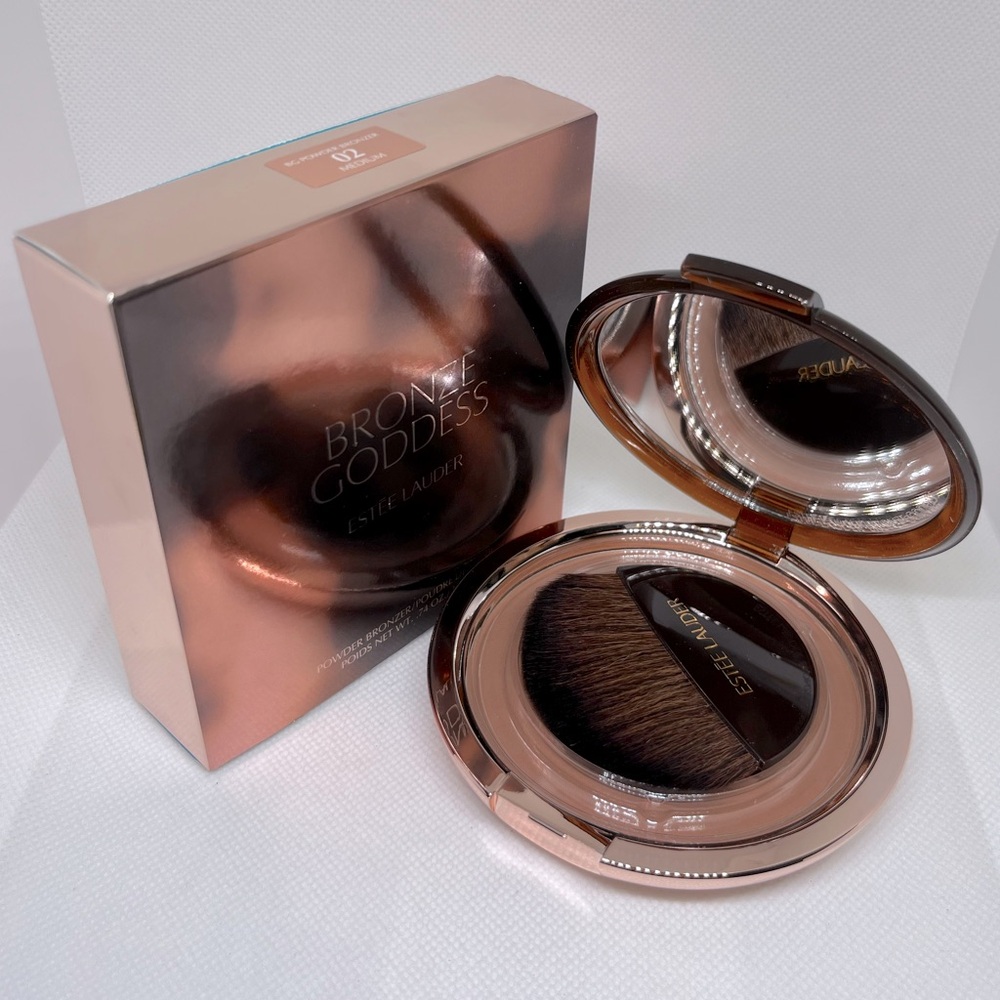 New Estee Lauder Bronze Goddess Powder Bronzer-# 02 Medium Powder